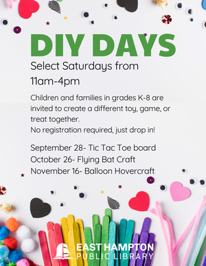 DIY Days: Grades K-8